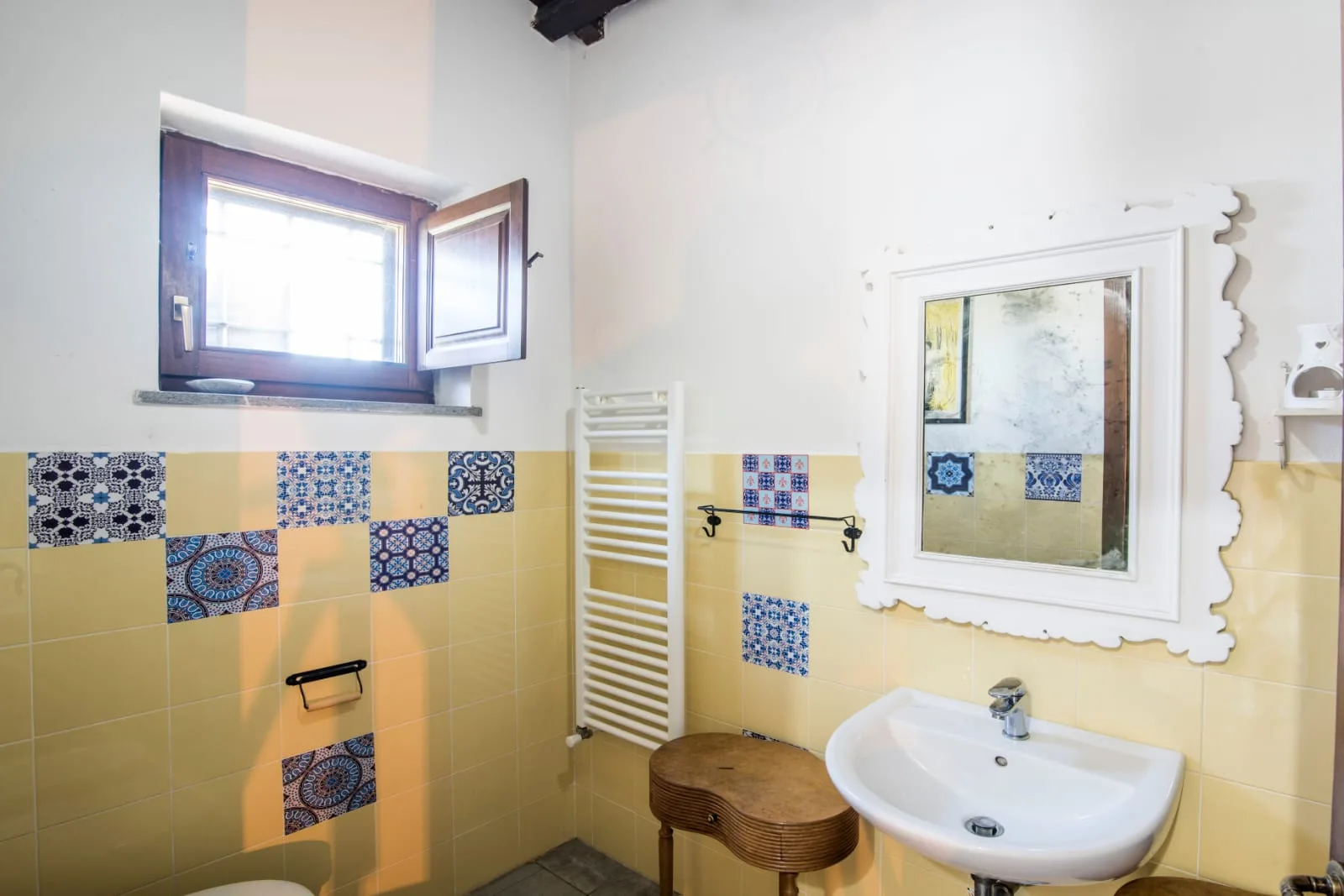 Bagno privato del Rifugio del Pastore a Tuscia Prestige