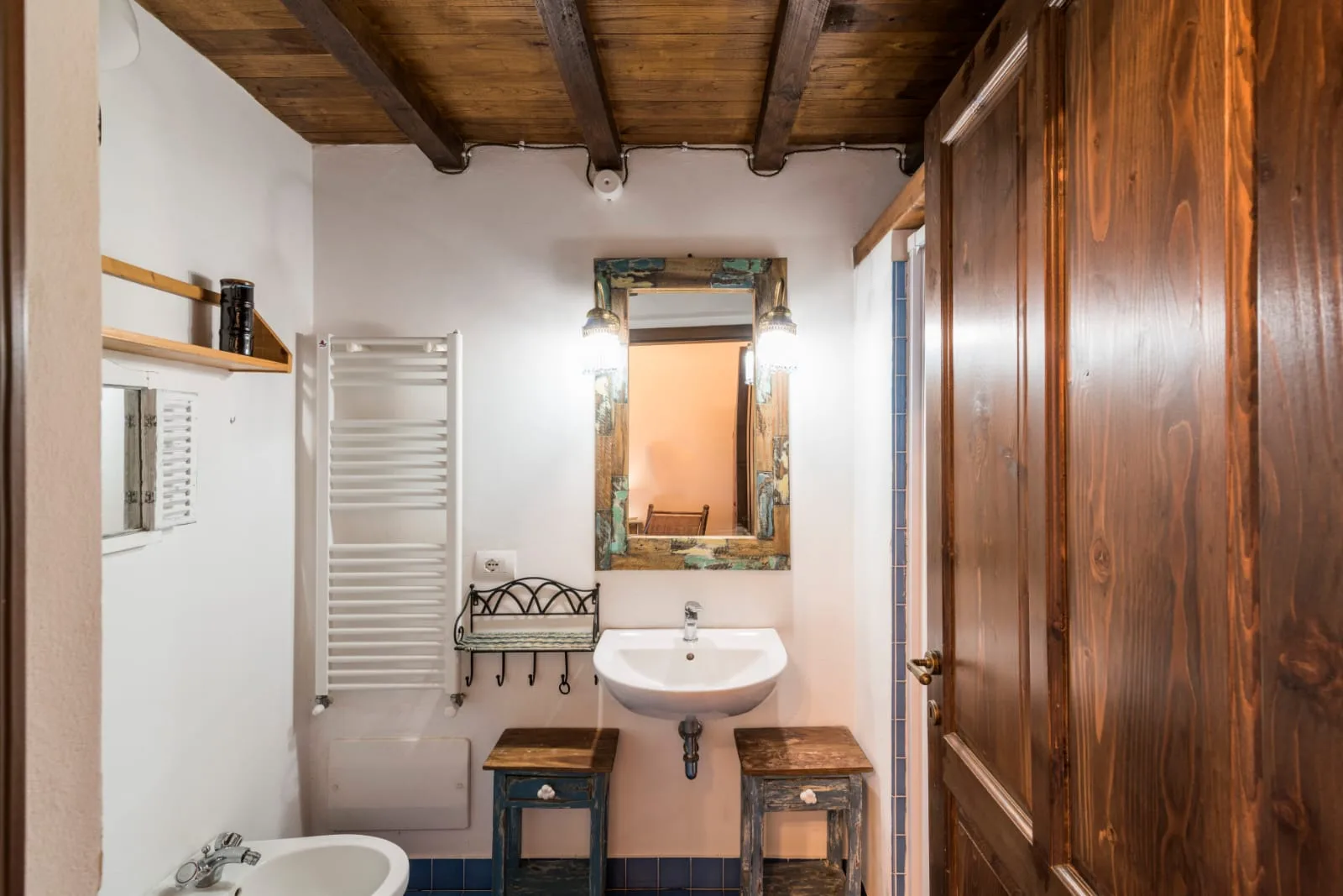 Bagno privato della Suite della Lavanda a Tuscia Prestige
